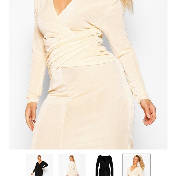 Textured slinky Dress - Picture 2 of 3